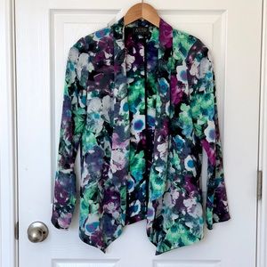 ASTR the Label Drape Front Blazer